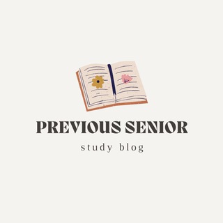 PREVIOUS SENIOR ๐ โจ .