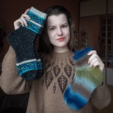 Purple Deer Knits