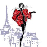 Fashion design ilustration تصميم الازياء