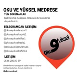 OKU VE YÜKSEL / TÜM DÖKÜMANLAR (PDF KİTAP-NOTLAR-VİDEOLAR) / GENEL