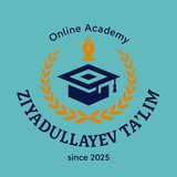 ONLINE | ZIYADULLAYEV TA'LIM