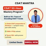 CSAT MANTRA ® - ENROLLED