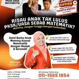 TICER LIYA : Nak Skor A Matematik Darjah 5 dan 6. Kelas Persediaan MRSM SBP darjah 6