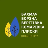 Новини ОТГ: Бахмач | Борзна | Вертіївка | Комарівка | Плиски