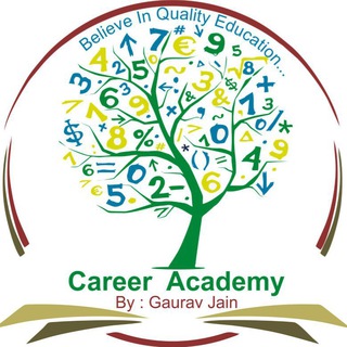 Career academy math's by gaurav jain