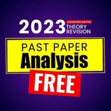 2023 Past Paper Analysis