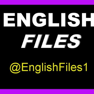ENGLISH FILES 📂