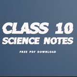 Class 10th science notes