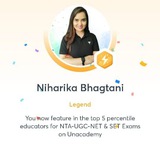 Niks Niharika NTA UGC NET