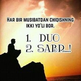 ☝️ Duo SABR va SHUKUR Kanali 👈