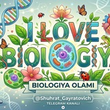 I ♥️ Biologiya ||rasmiy. ( milliy sertifikat )