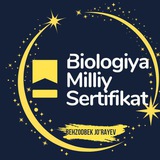 Biologiya Milliy sertifikat | Behzodbek Jo'rayev