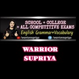 WARRIOR SUPRIYA - ENGLISH GRAMMAR & VOCABULARY