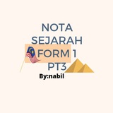 Nota sejarah form 1 pt3