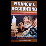 Financial Accounting 1 Year B.Com. CS