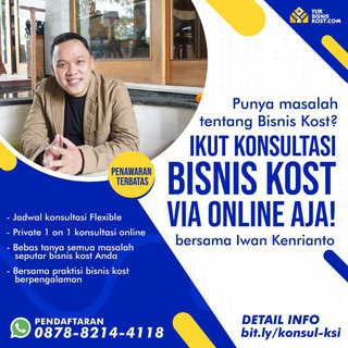 Belajar Bisnis Kost bersama KSI