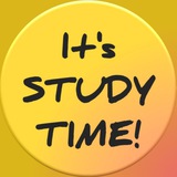 It's STUDY TIME!