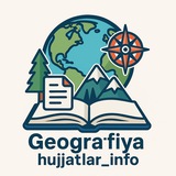 Geografiya o`qituvchilar va o'quvchilar, abituriyentlar, fanga qiziqadiganlar uchun