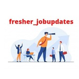 Job updates for freshers