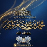 قناة الشيخ محمد بن محمد صغير عكور الرسمية