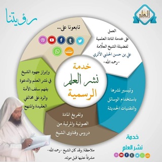 نشر العلم || كتب العلامة علي الحلبي