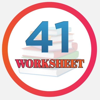 41 | worksheets & Matrials