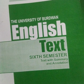 CBCS B.A. English Honours Materials ( ALL SEM )