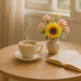 Meu Cantinho do Dia ☕ 🌷