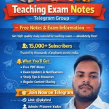 Teaching Exam Notes