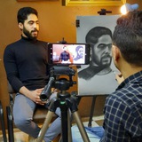 تعليم الرسم مع ابراهيم اسامه