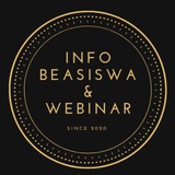 INFO BEASISWA & WEBINAR