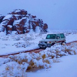 قناة لايف علقان ثلوج تبوك ❄️ ⛈ <i class="emoji" style="backg