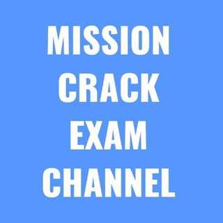 MISSION CRACK EXAM CHANNEL 🎯 🎯