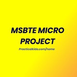 MSBTE MICRO PROJECTS π