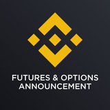Binance Futures & Options Announcement