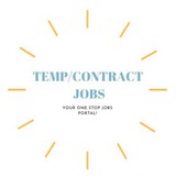 #TEMP/CONTRACT JOBS ✨