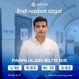 Farrukhjon IELTS 8.5! (Teacher)!
