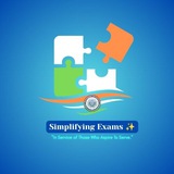 "Simplifying Exams" 🇮🇳 🌞 <i class="em