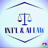 ⚖️Int’l & AI Law ⚖️