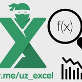Excel jadvalini o‘rganish