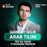 Online Arab Tili | 1-Oktyabr Start