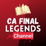 CA FINAL LEGENDS (NOTES) ๐ฅ ๐ฏ