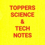 UPSC TOPPERS SCIENCE & TECHNOLOGY NOTES PDFs