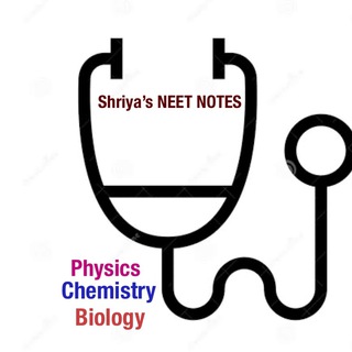 Shriya’s NEET NOTES