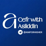 CEFR with Asliddin