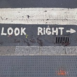 Look right >