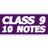 Class 9 10 notes sample papers