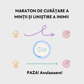 MARATON GRATUIT “PAZA! Anulaaare!”