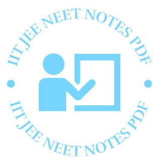 Iit Jee Neet Notes Pdf