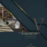 Voguish interior design and finishing